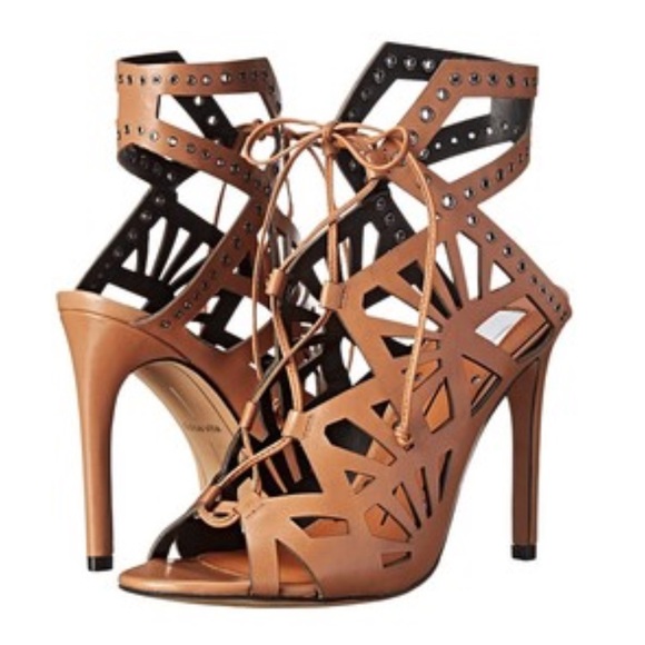 Dolce Vita Shoes - Dolce Vita Nude/Tan Helena Caged Heels
